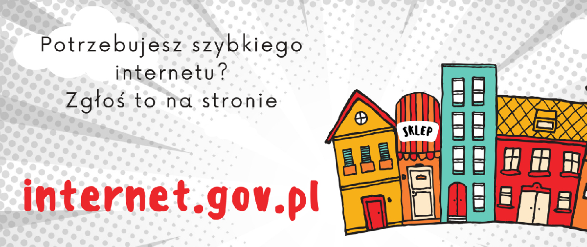 Baner reklamujący stronę internet.gov.pl